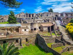Escavações em Pompeia