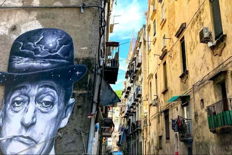 Uma das ruas de Rione Sanità