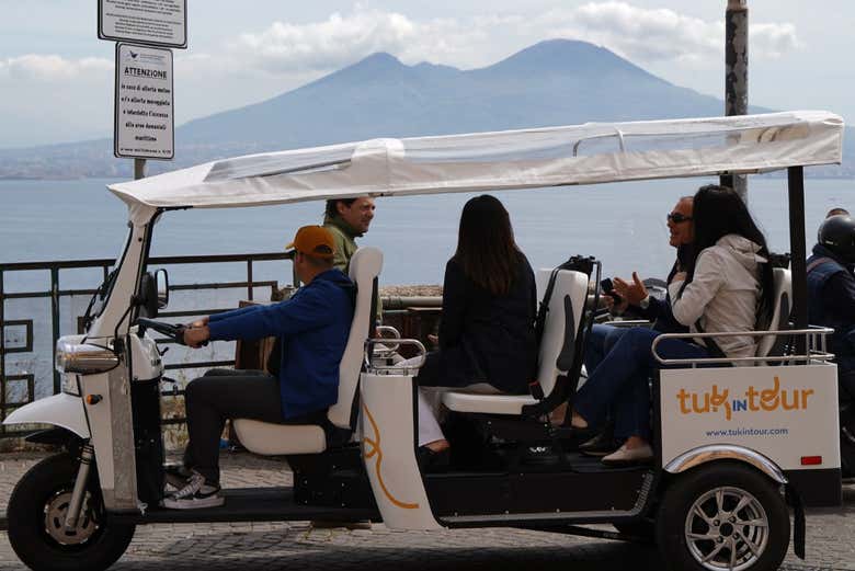 Tuk tuk durante a atividade